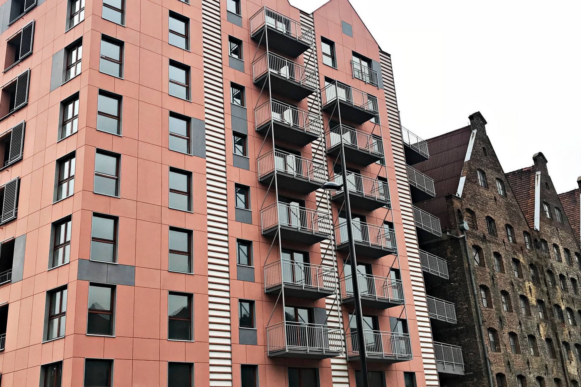 Waterlane Island Gdańsk, apartamenty Wyspa Spichrzów