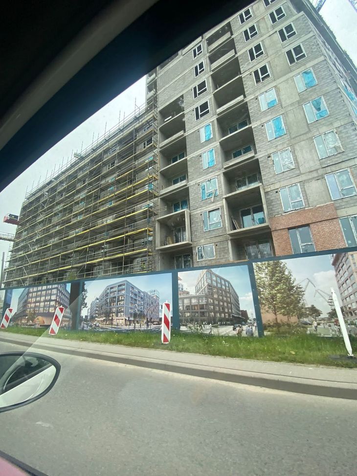 Żurawie, ul. Popiełuszki, Gdańsk